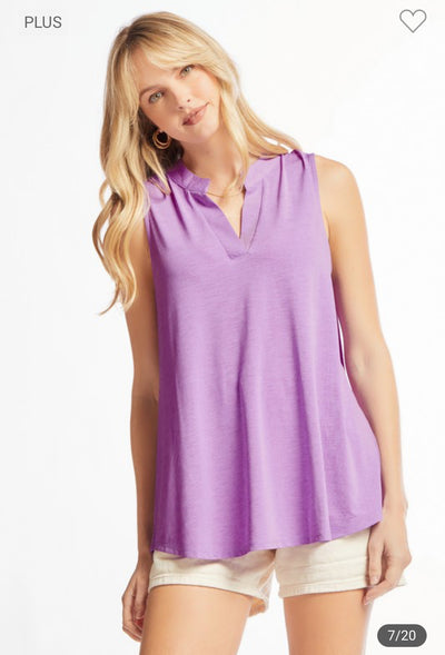 Plus- Wrinkle Free Tank