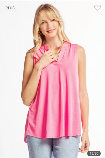 Plus- Wrinkle Free Tank