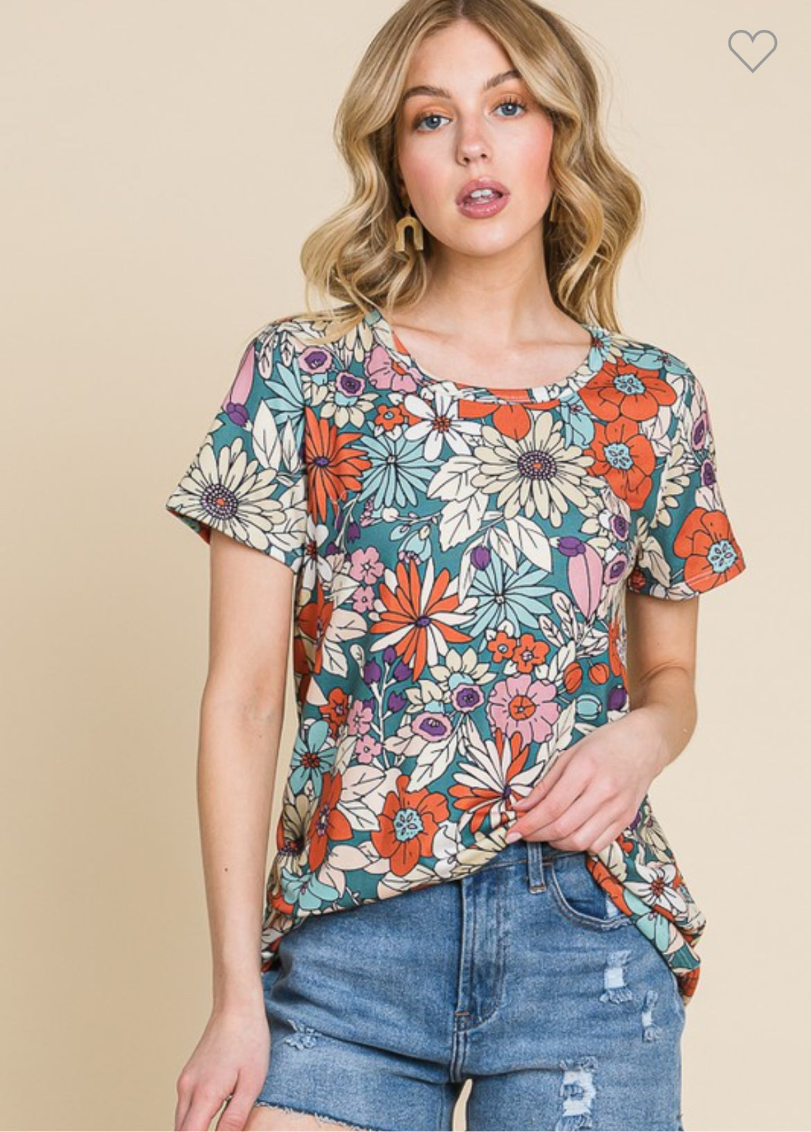 Relaxed Floral T-Shirt