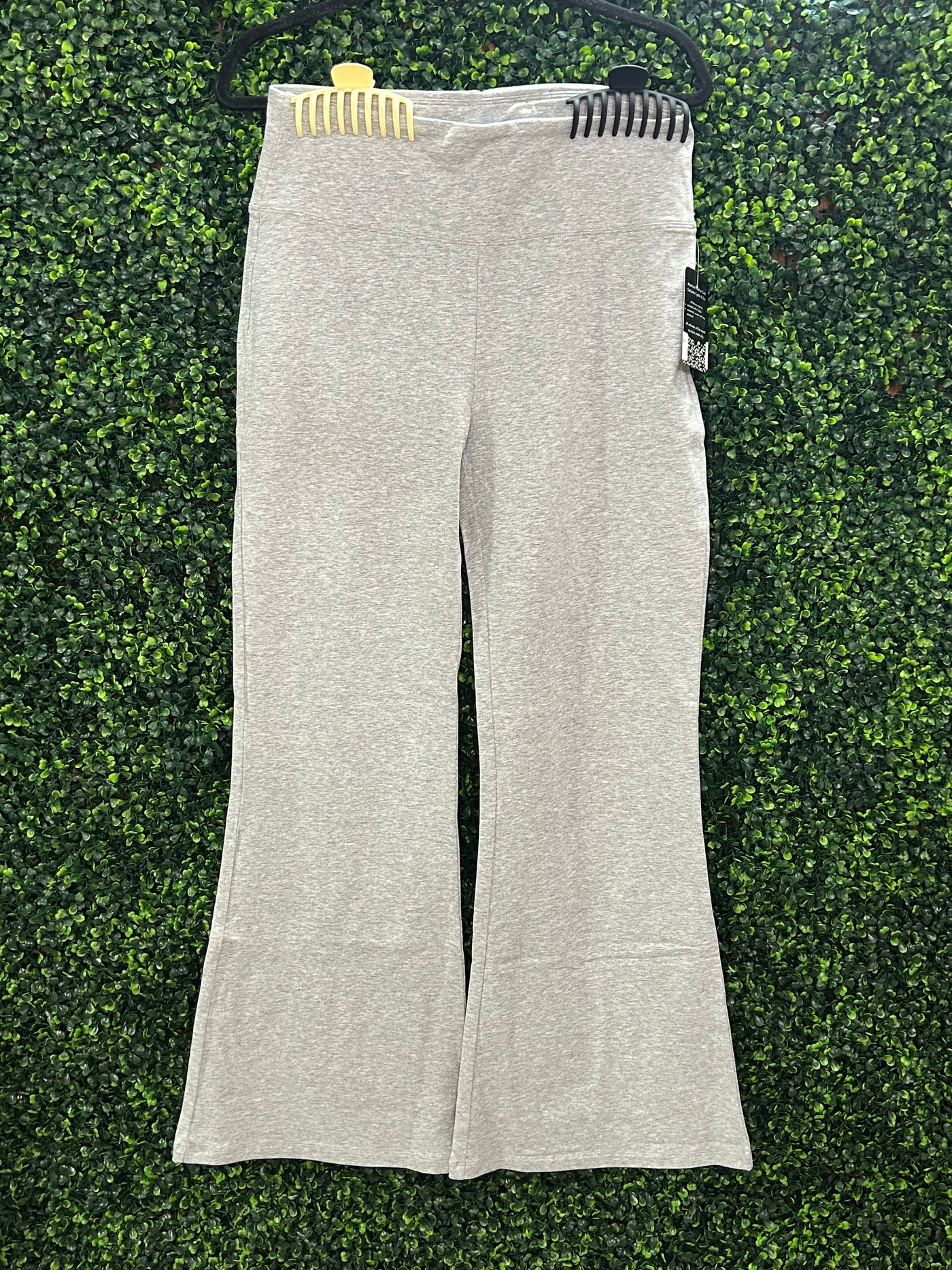 Plus- HW Yoga Flare Pants