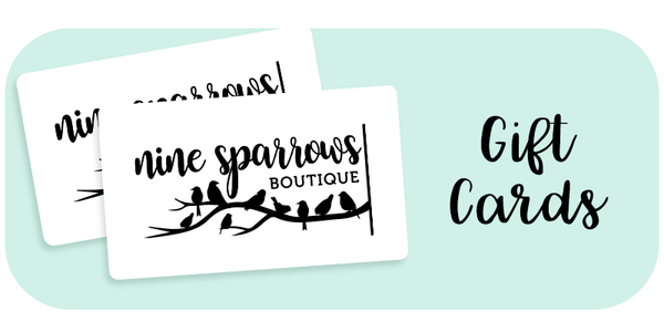 Nine Sparrows Boutique Gift Cards