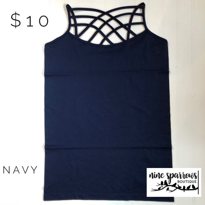 Strappy Tank - Various colors