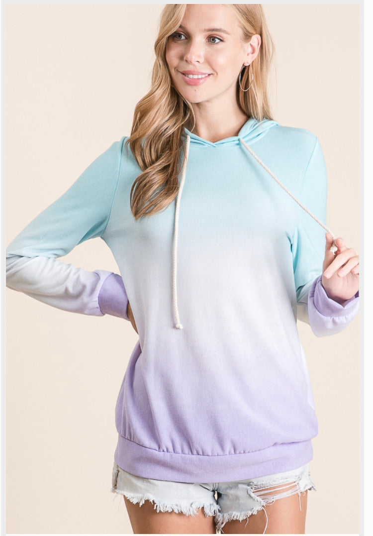 Blue/Lavender Hoodie