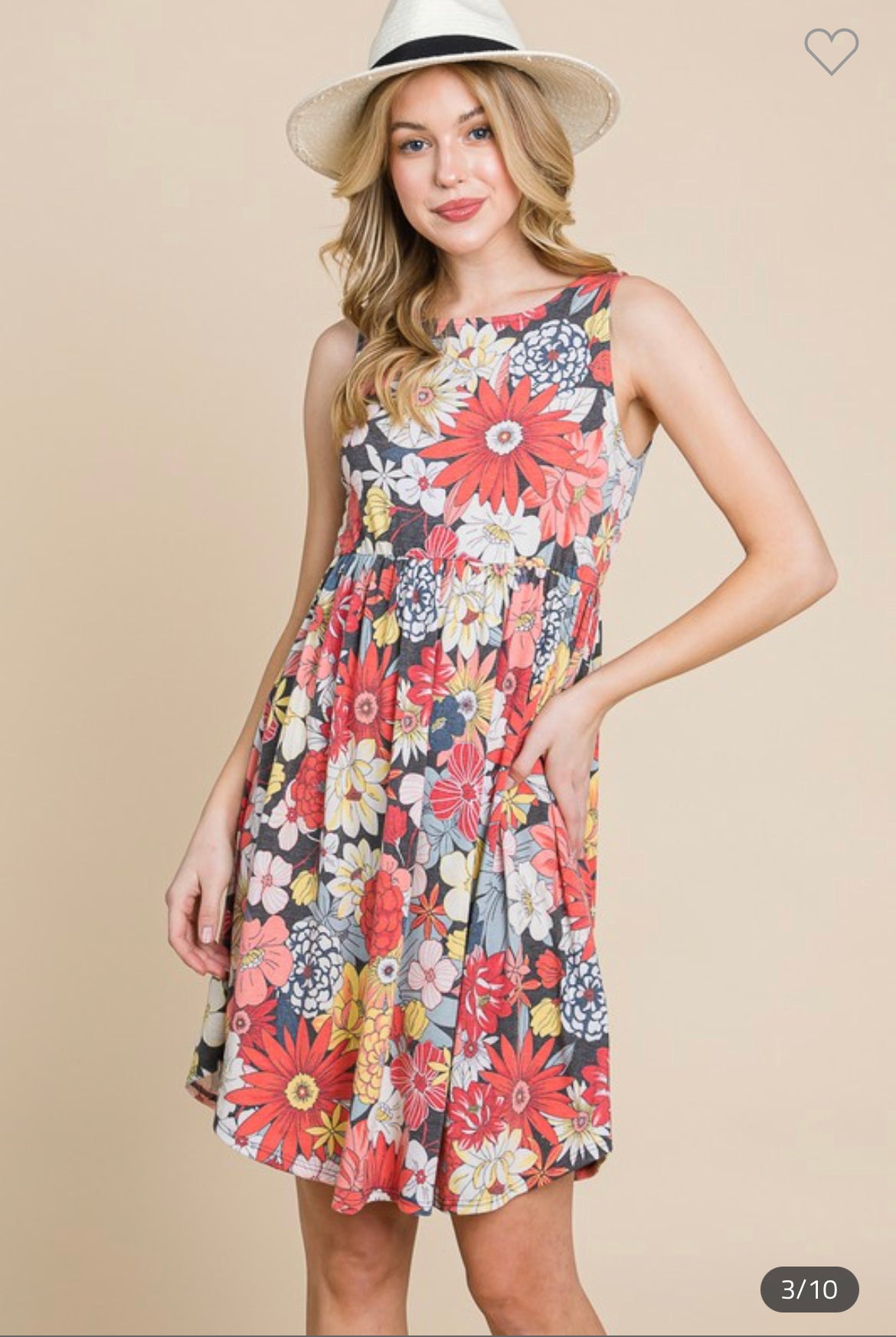 Springy Floral Dress