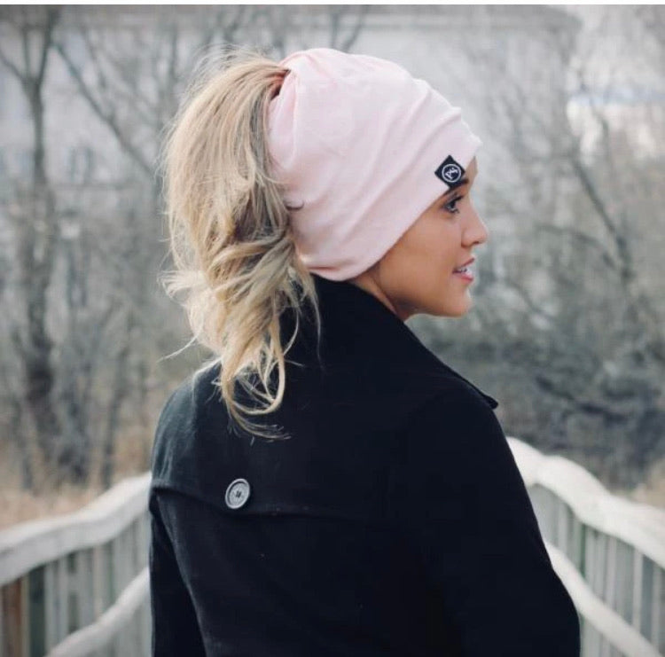 PONYTAIL, MESSY BUN BEANIE, MULTI-FUNCTION FACE COVER MASK